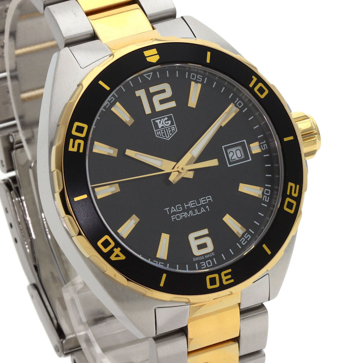 Tag Heuer Tag Heuer Formula1 Date Watches Waz1121 Stainless Steel/Ssxgp Mens