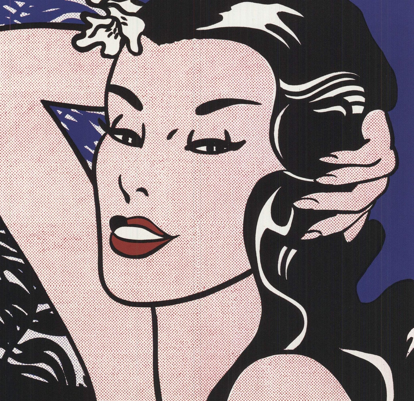 Roy Lichtenstein Little Aloha " Offset Lithograph Pop Art