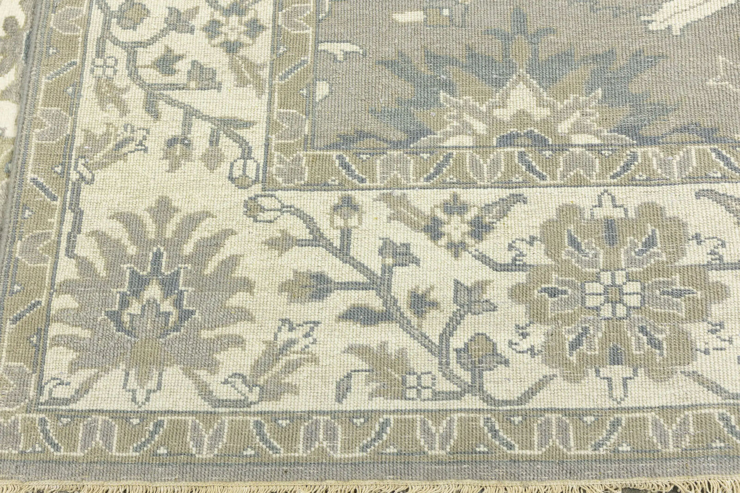 Oriental Peshawar Osh Chobi Large Square Rug