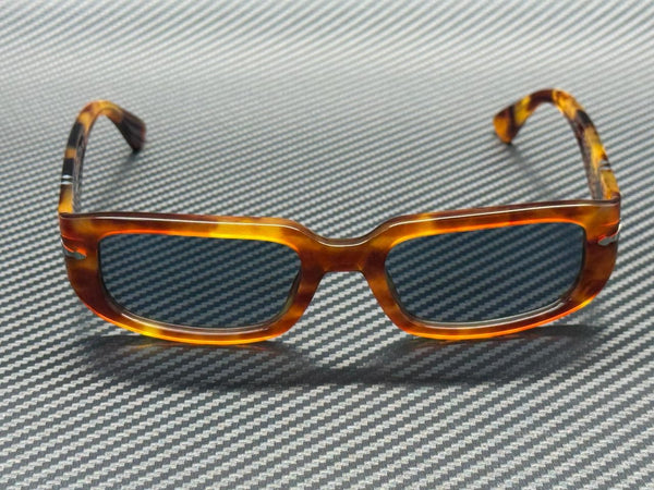 PERSOL PO3385S 106 56 Brown Tortoise Blue Unisex 55 mm Sunglasses