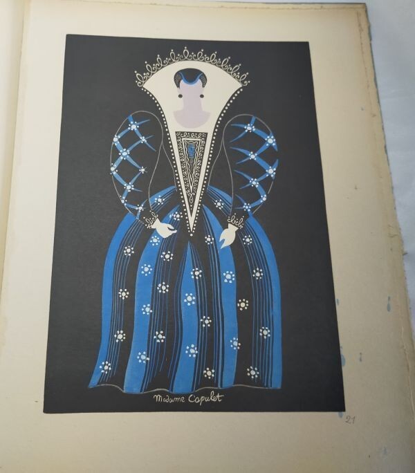 Jean Cocteau Romeo Et Juliette 1St Edition 1926 Jean Hugo Hand-Colored Woodcuts