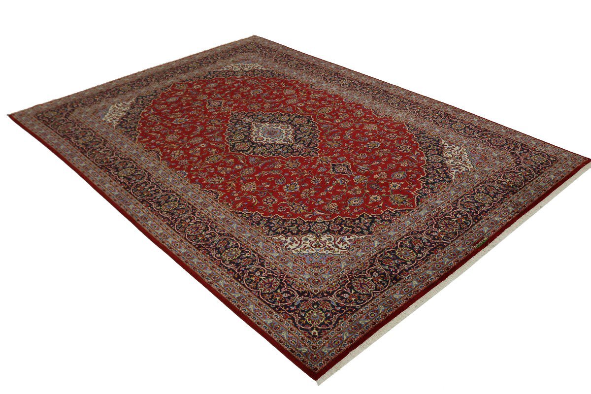 Vintage Traditional Signed Oriental Rug Handmade