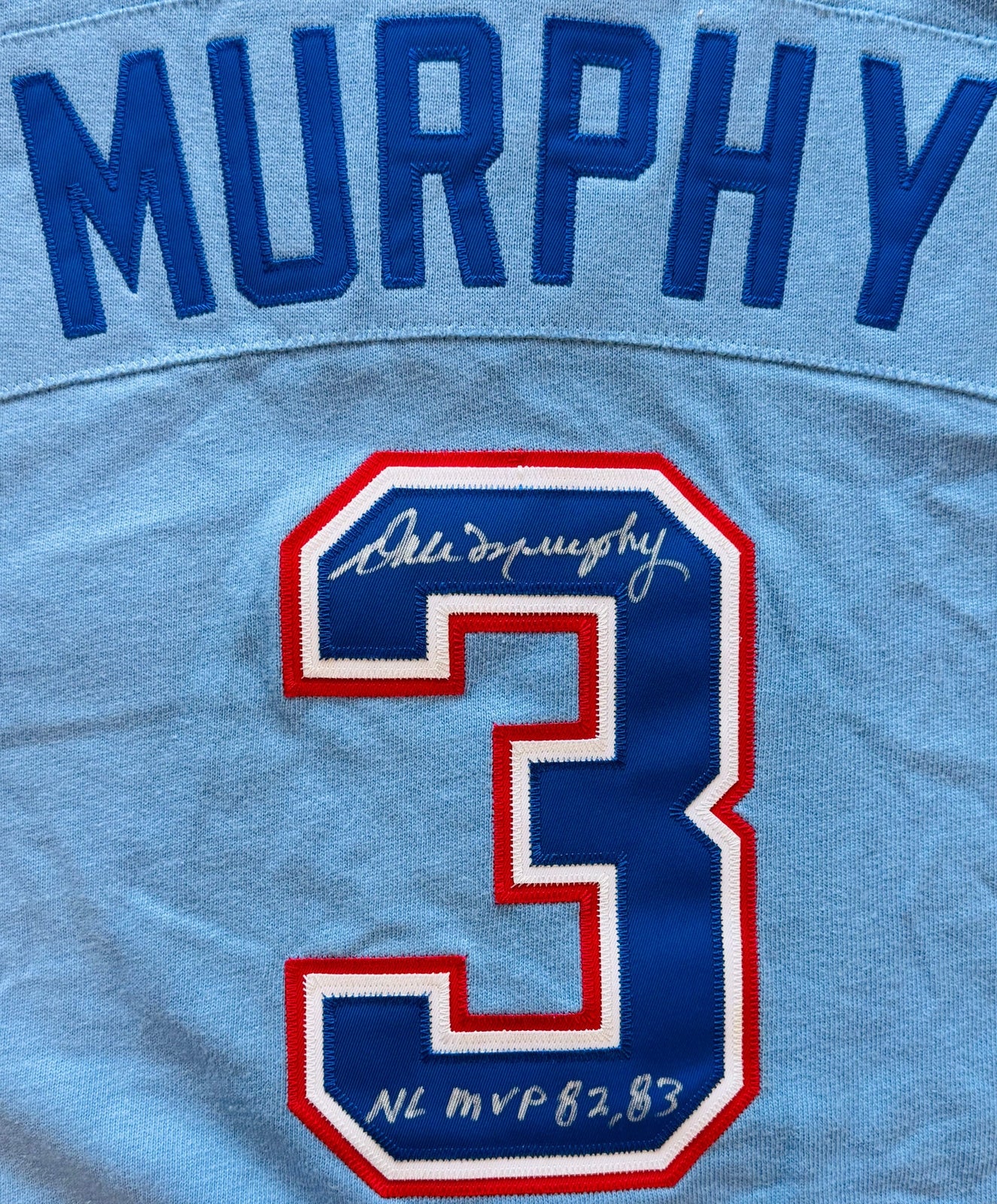 Dale Murphy Autographed Braves Nike Cooperstown Collection Authentic Jersey
