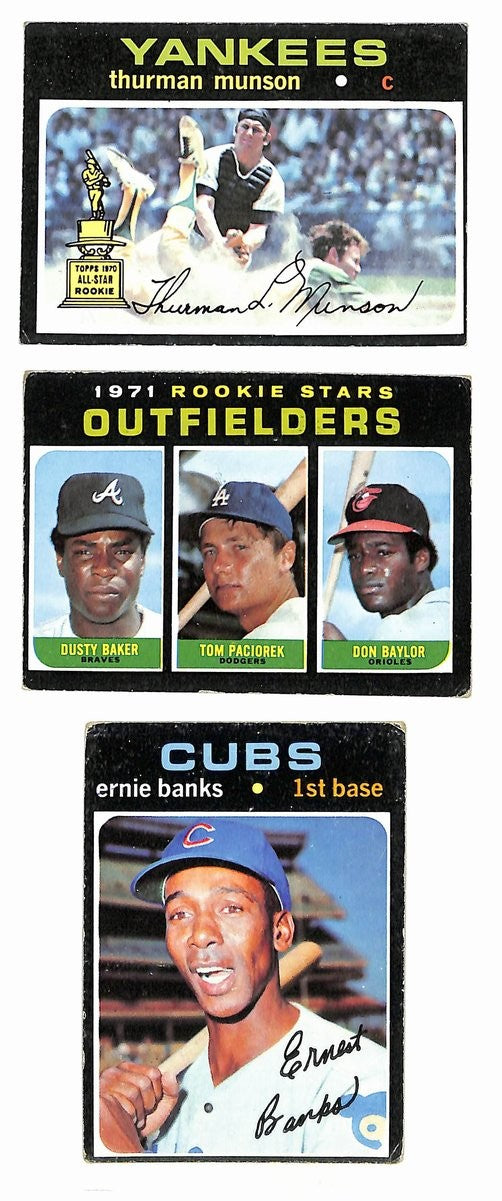 1971 Topps Baseball Card Complete Set (1-752)