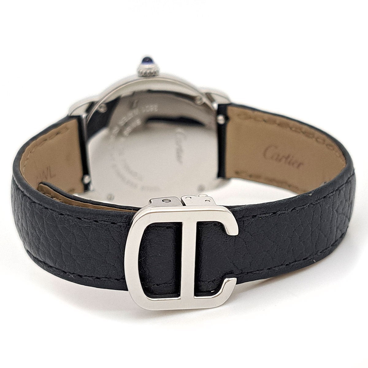 Cartier Rondo Solo Sm Wsrn0019 Silver Case Size 29Mm Ladies Used Watch #61130