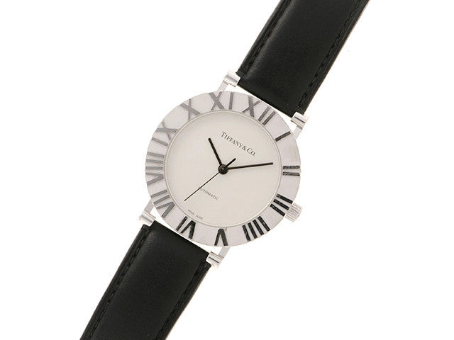 Tiffany&Co Atlas Sv White Color Automatic