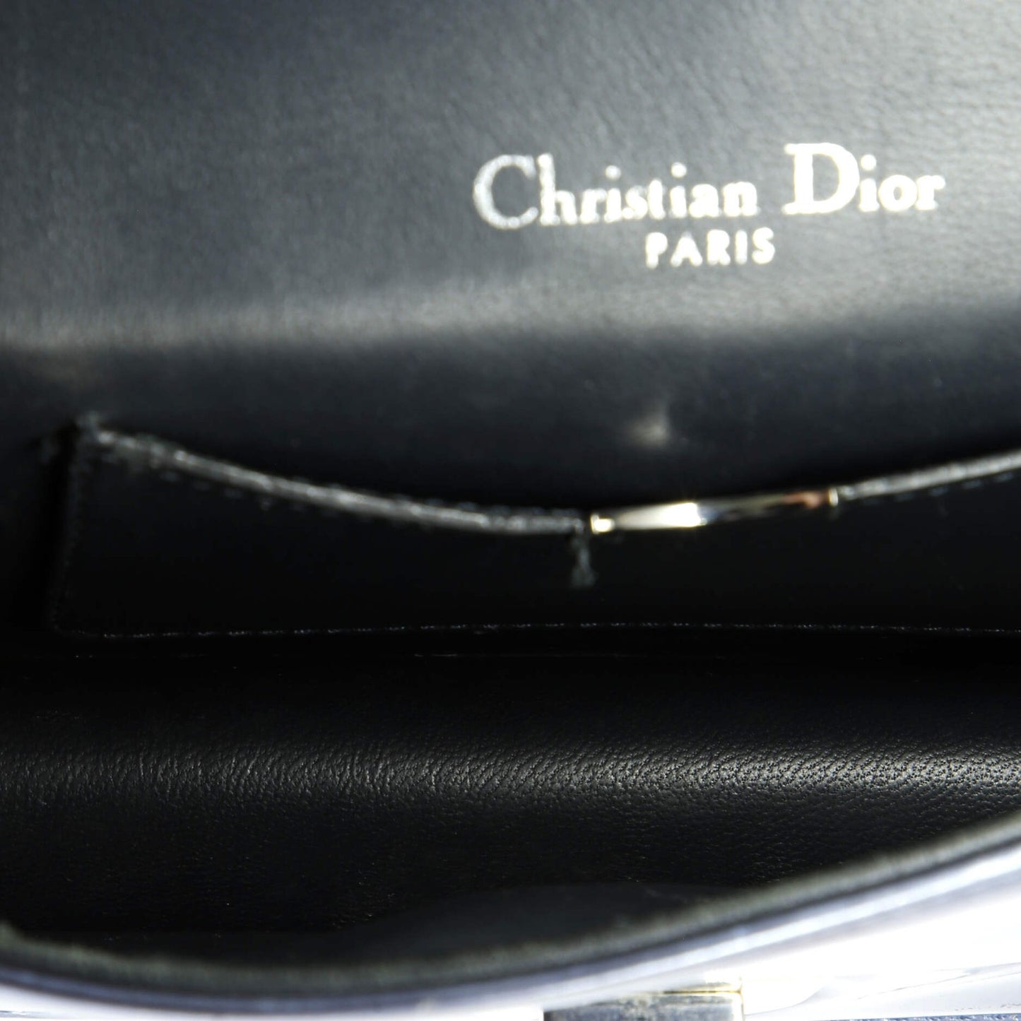 Christian Dior Diorama Flap Bag Cannage Embossed Calfskin Mini