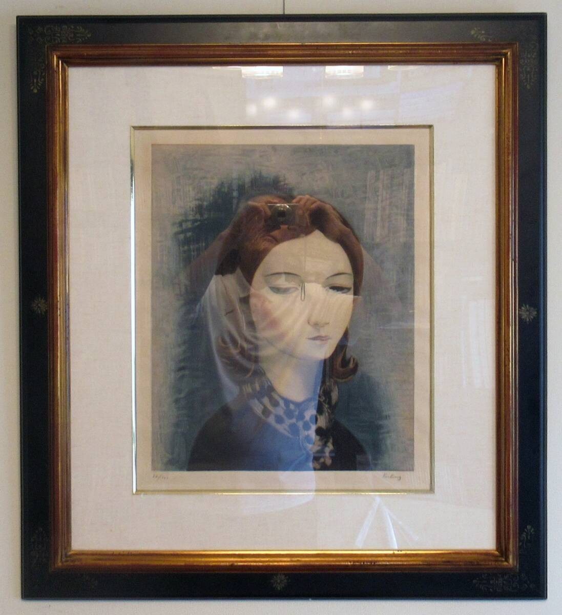Mose Kisling "Nelly" 1931 Original Etching 20/100