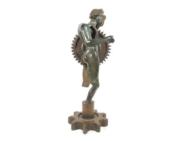 Arman Signed 13In Original Bronze Sculpture