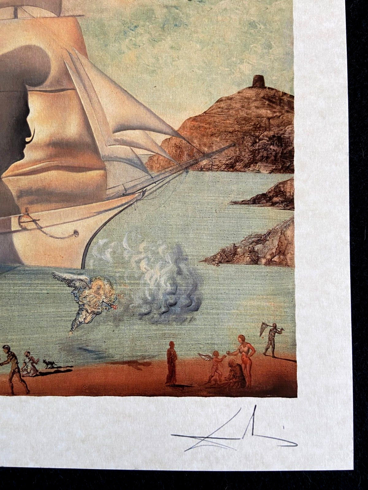 Salvador Dal Lithograph Signed Coa Numbered In