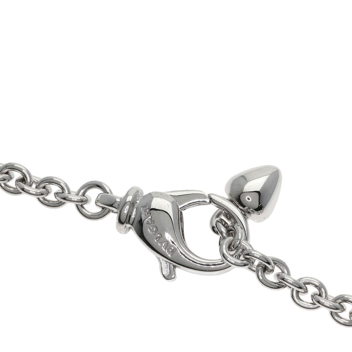 Bvlgari Necklace Catene Chain K18 White Gold