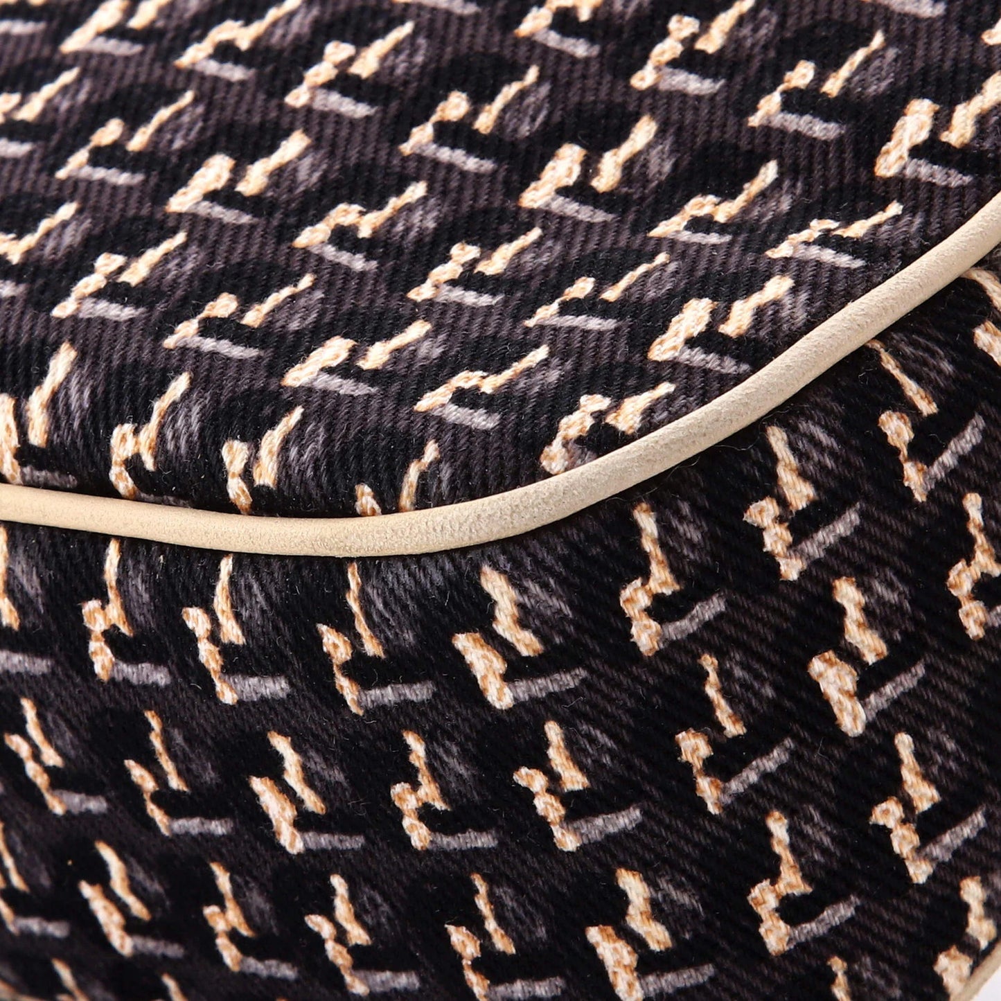 Chanel Vintage Clover Camera Bag Printed Canvas Small