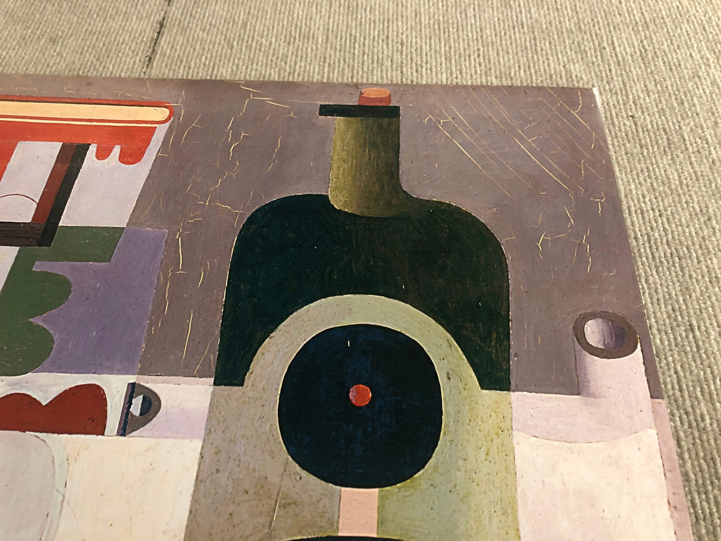 Le Corbusier Deux Bouteilles " Offset Lithograph Modernism Gre