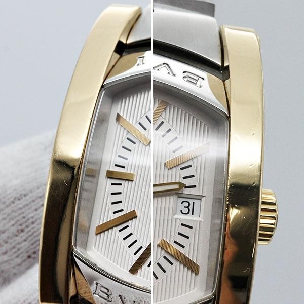 Bvlgari Assioma Aa44Sg Date K18Yg/Ss 34Mm Assioma
