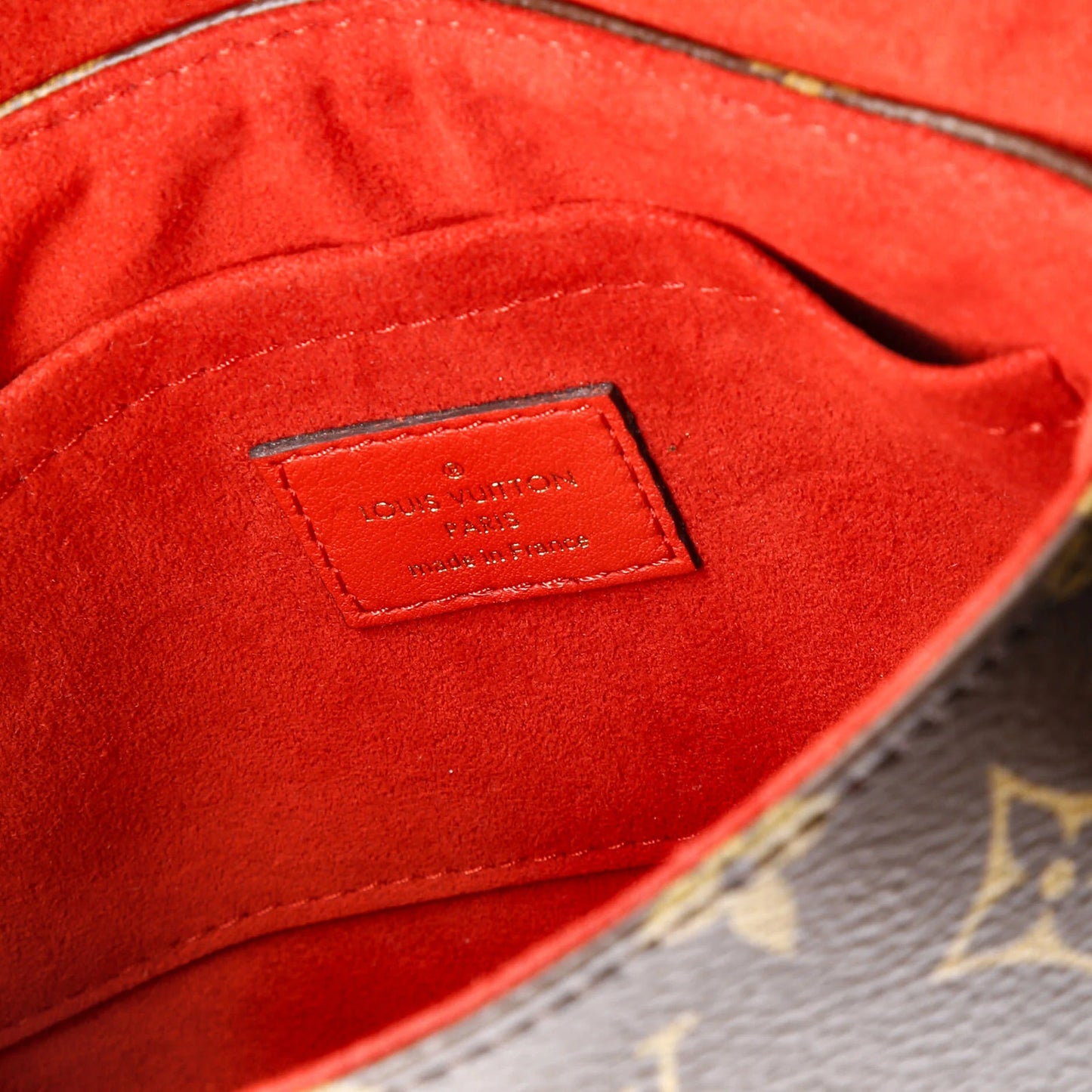 Louis Vuitton Locky Handbag Monogram Canvas With Leather Bb