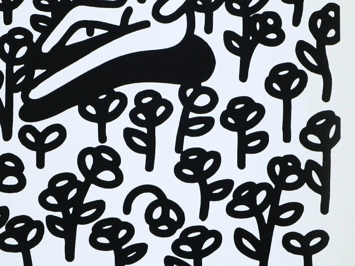 Yok Rotten Flowers 2021 Silkscreen Art Print On Mohawk Supreme Paper