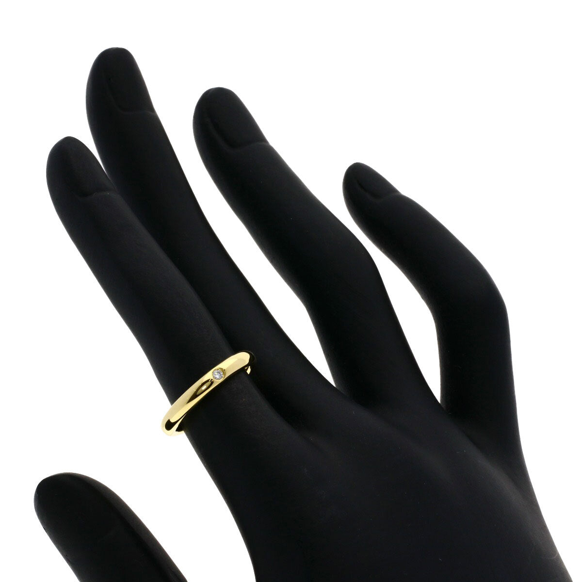 Tiffany&Co. Ring Stacking Band Ring 1P Diamond