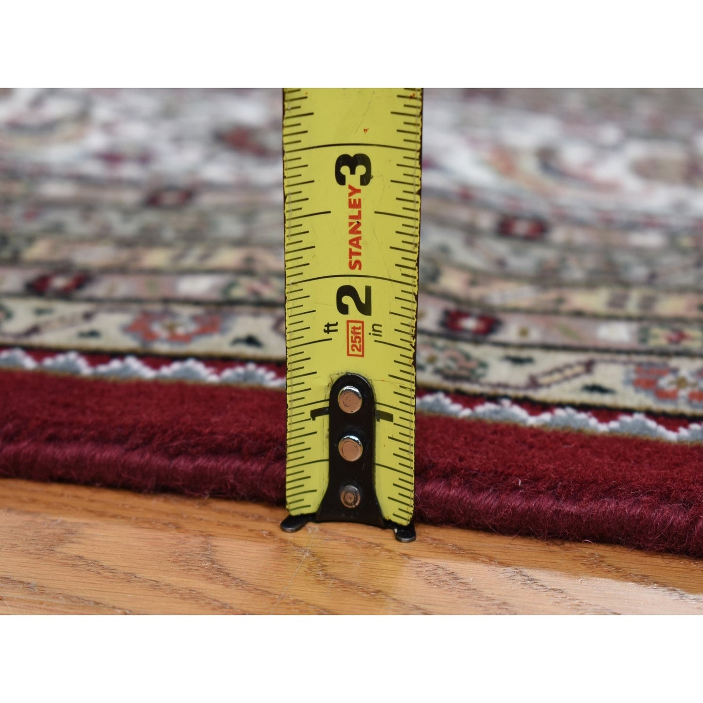10'X16' Barn Red Tebraz Mahi 100% Wool Hand Knotted Oversized Rug
