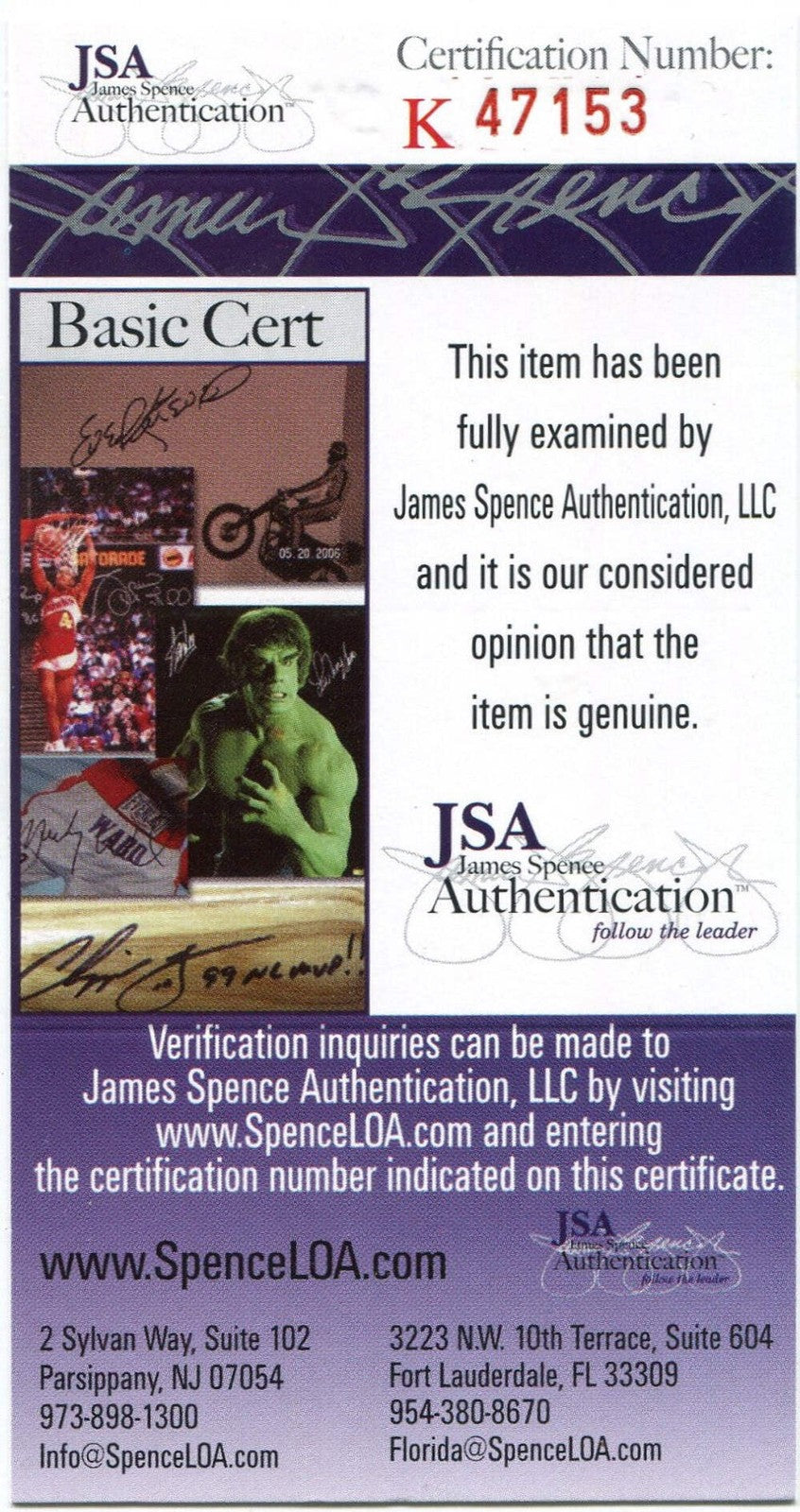 Pee Wee Reese Autographed Perez Steele Galleries Postcard 7080/10,000 (Jsa)