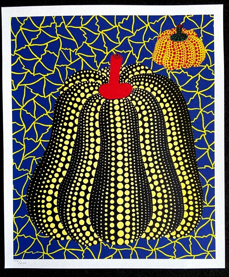 Yayoi Kusama Lithograph Mori Art Museum Coa