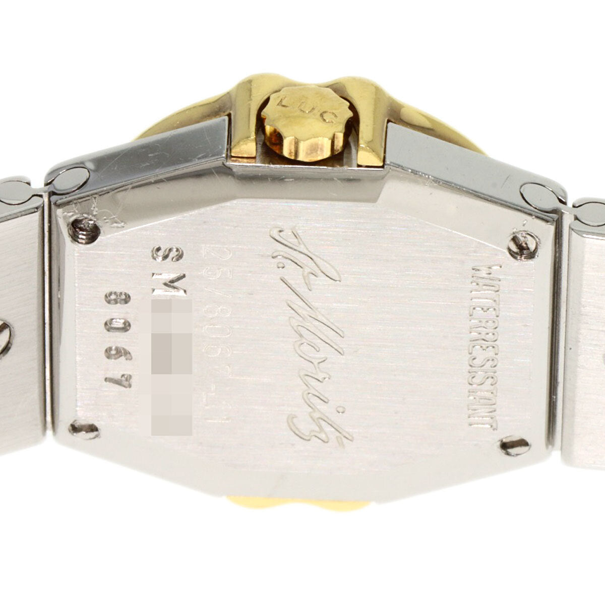 Chopard St. Moritz 12P Diamond Watches 25/8067-11 Stainless Steel/Stainless ...