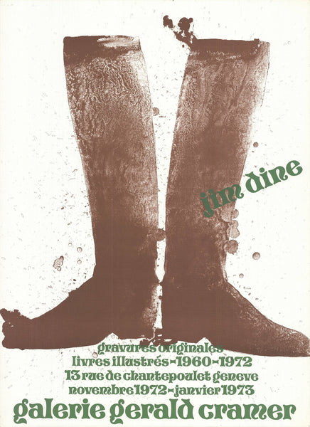 Jim Dine Brown Boots