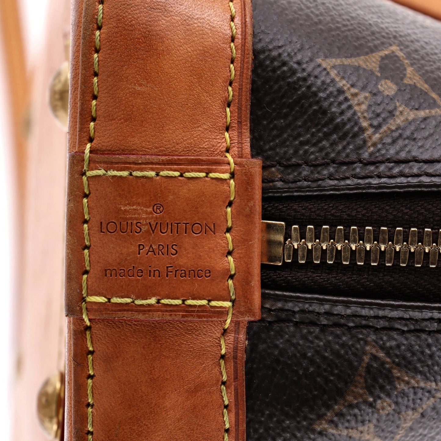 Louis Vuitton Alma Handbag Monogram Canvas Bb