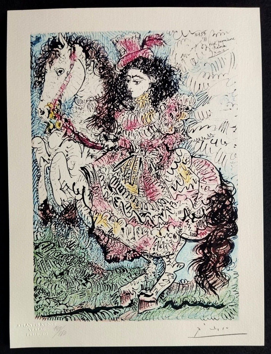 Pablo Picasso Lithograph 180 Ex