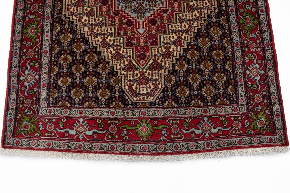 4X6 Ft Handmade Vintage Tribal Geometric Wool