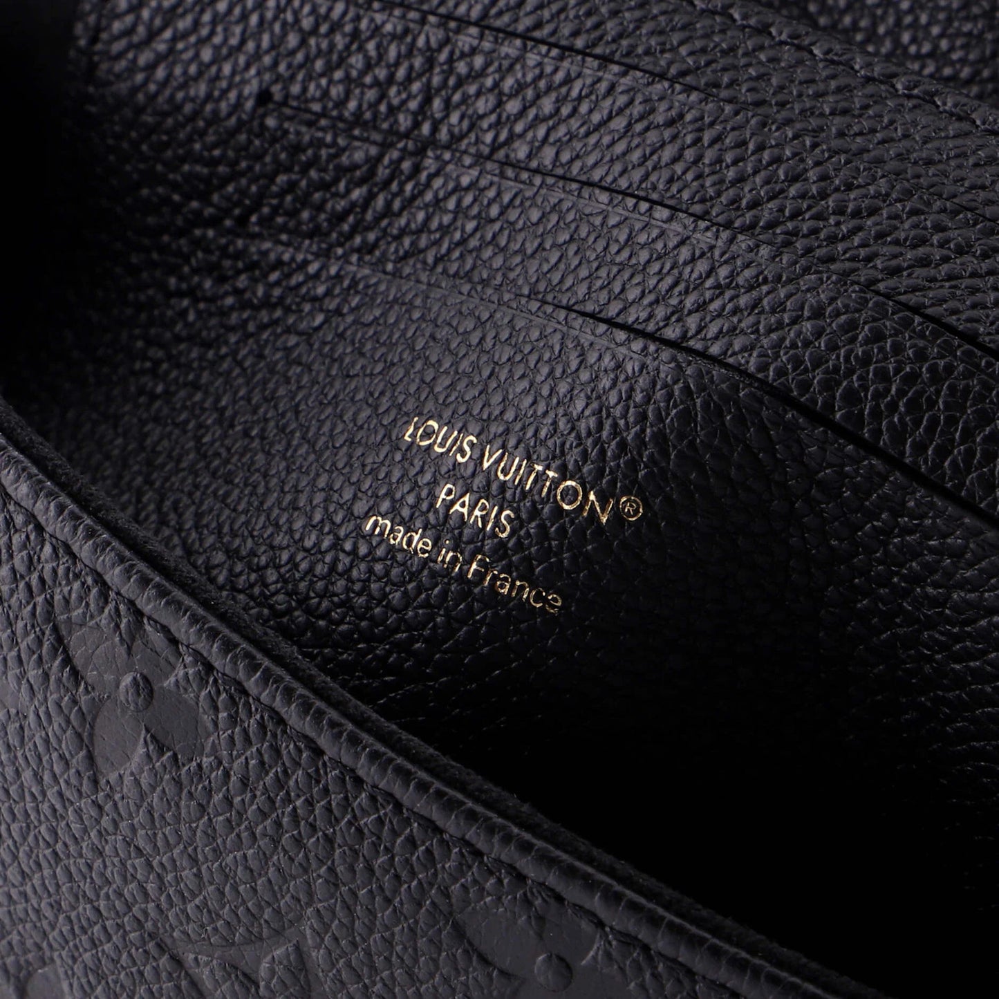 Louis Vuitton Madeleine Handbag Monogram Empreinte Leather Nano