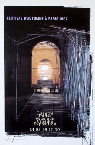 Festival D'Automne A Paris 1997 Original Large Poster