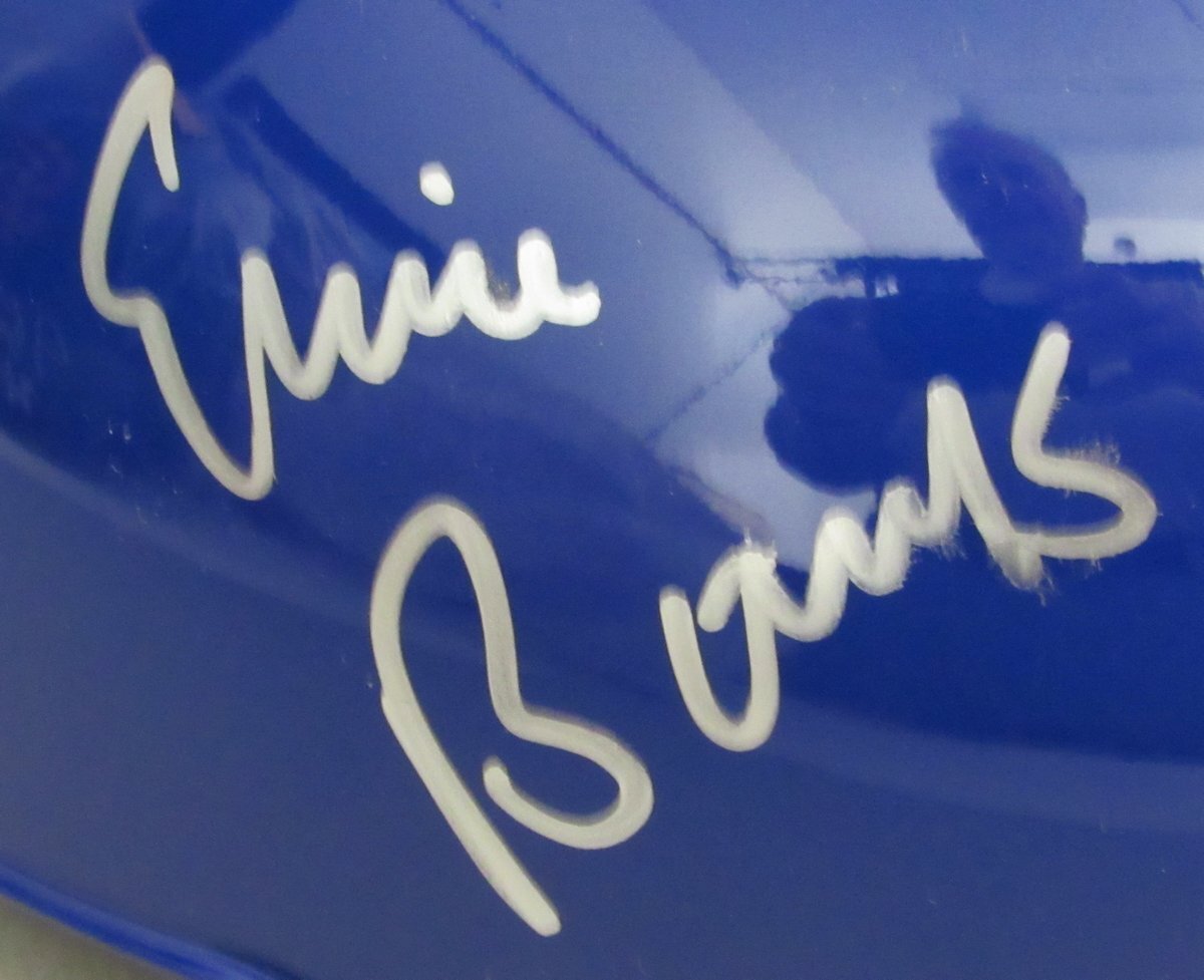 Ernie Banks Hof Signed/Inscr Full Size Authentic