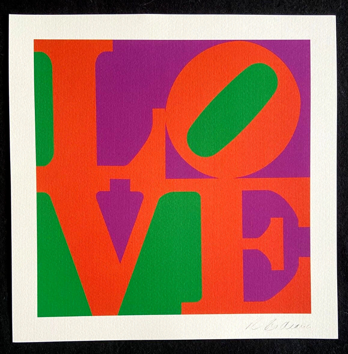 Robert Indiana Lithograph Guggenheim Coa Numbered