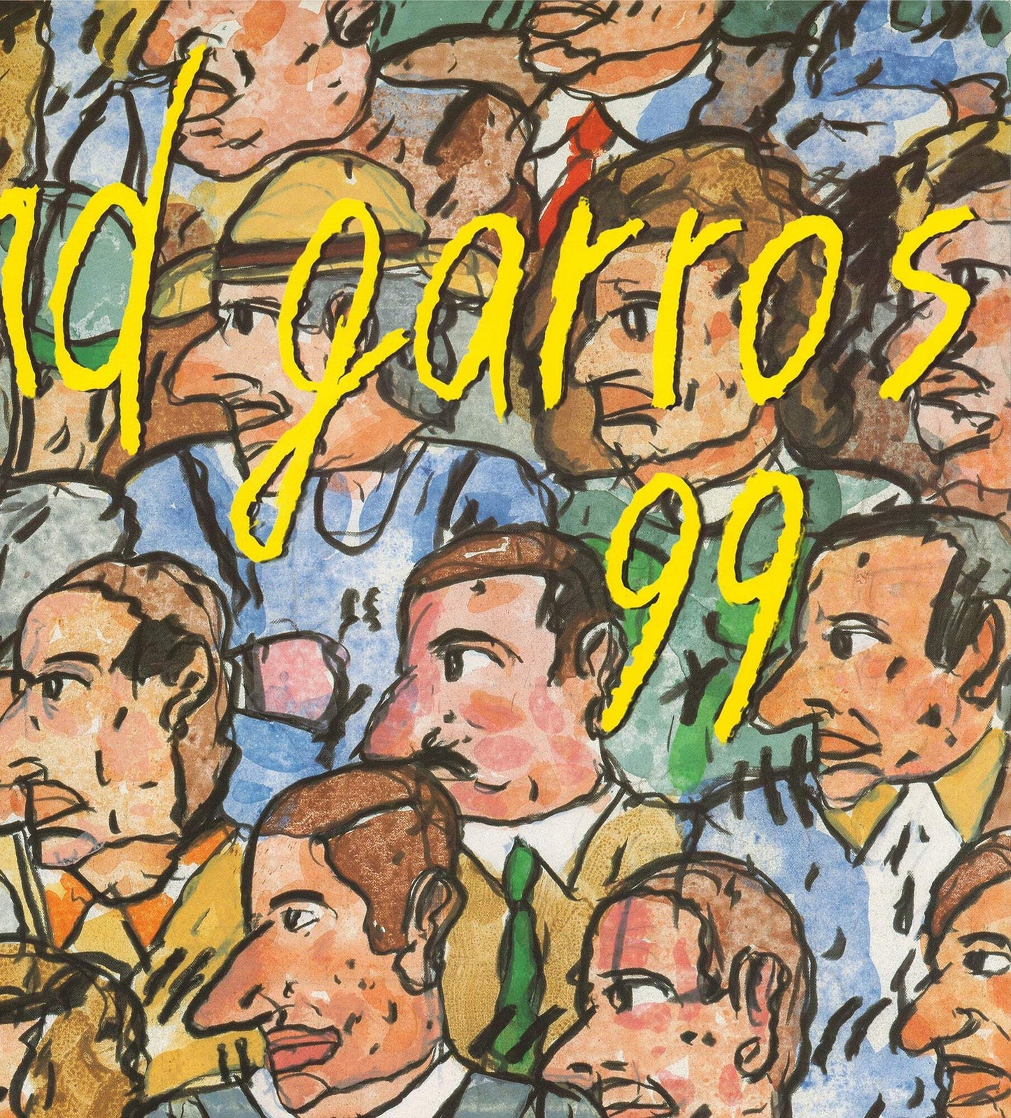Antonio Segui Roland Garros French Open " Poster Contemporary M