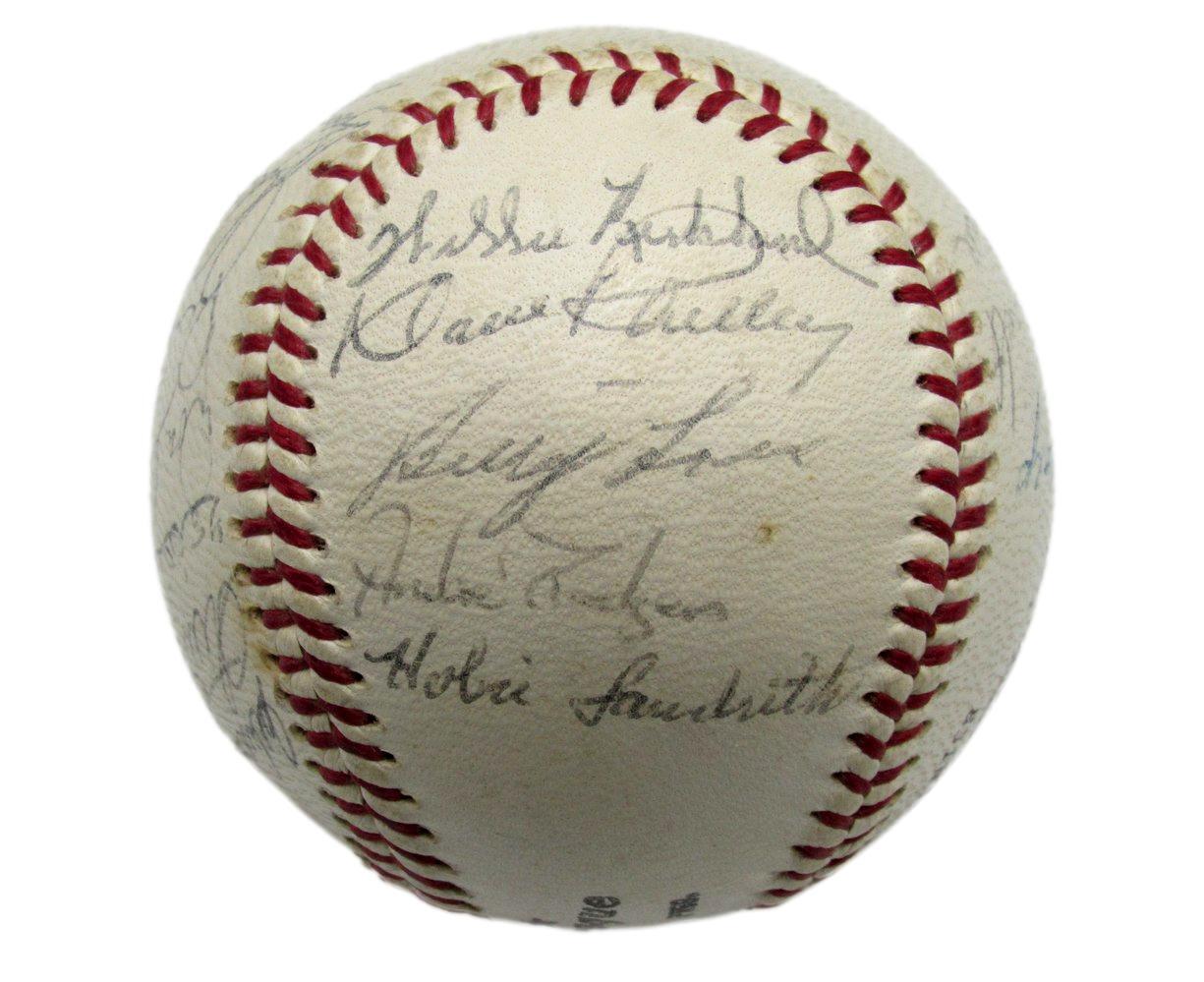 1960 San Francisco Giants Team Signed By 23 Onl