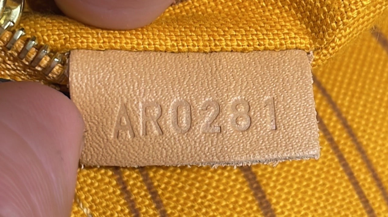 MM Louis Vuitton Neverfull NM Tote Damier with Braided Detail