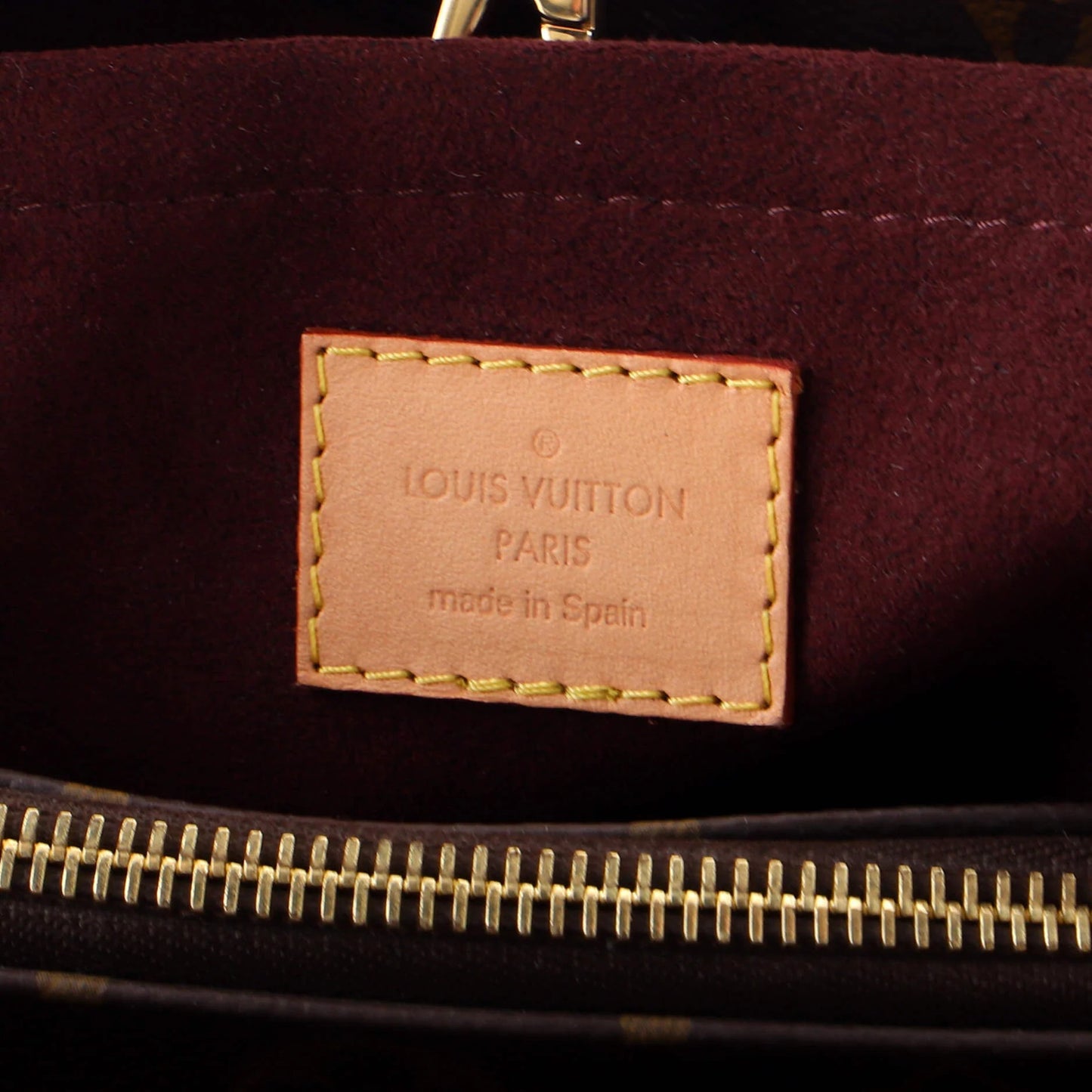 BB Louis Vuitton Montaigne Handbag Monogram Canvas