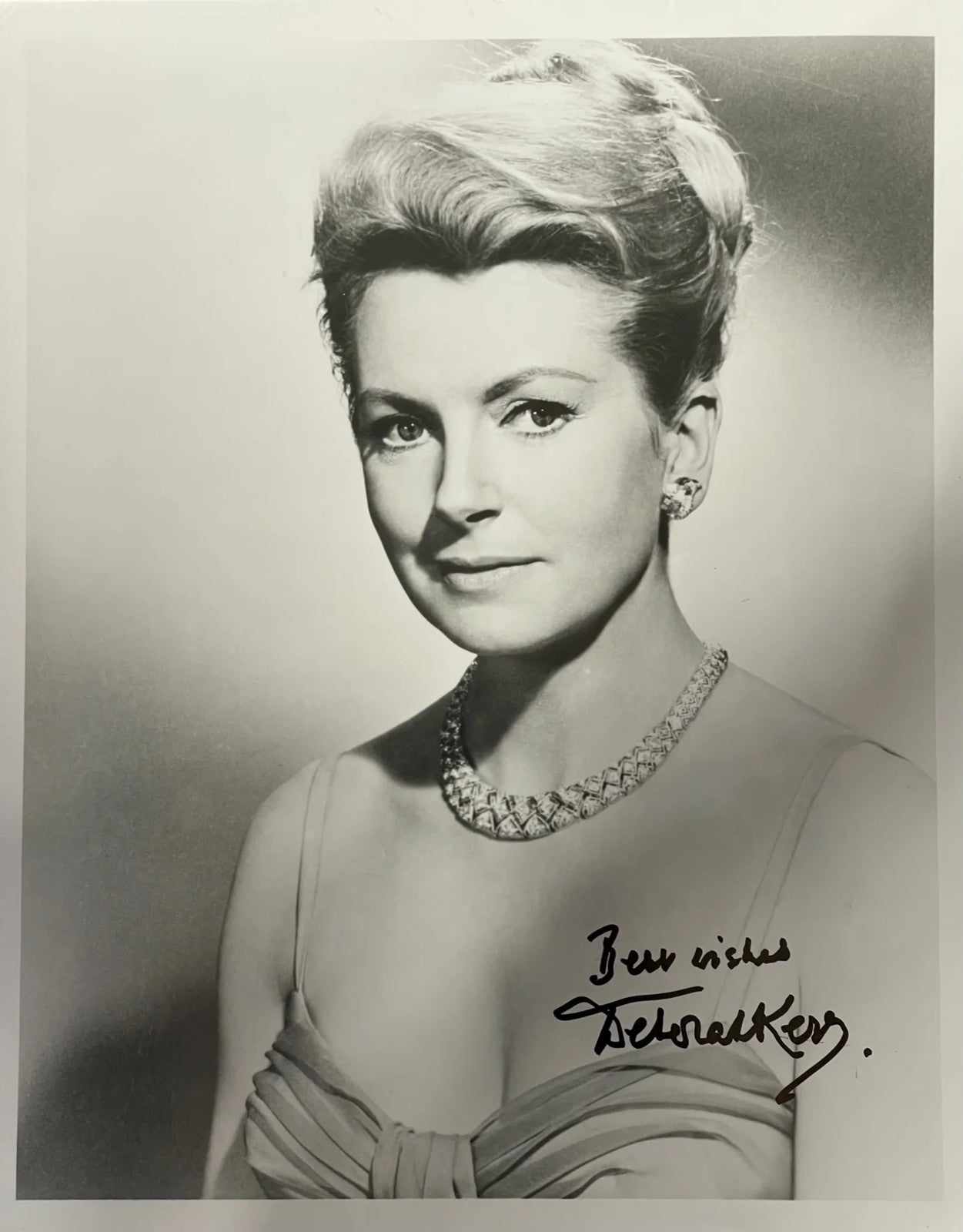 Deborah Kerr Autographed 8X10 Celebrity Photo