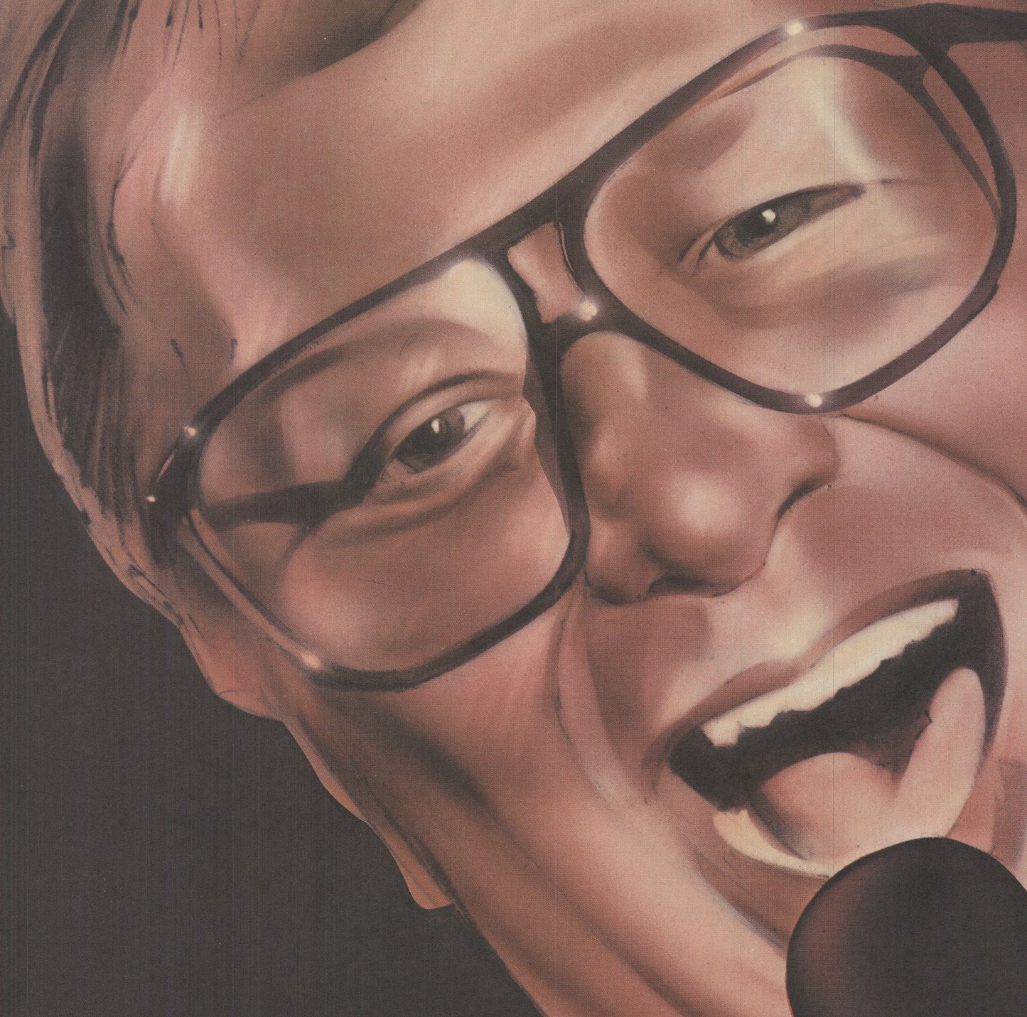 Bob Lee Hickson Wnew Mel Torme " Offset Lithograph Vintage Yellow