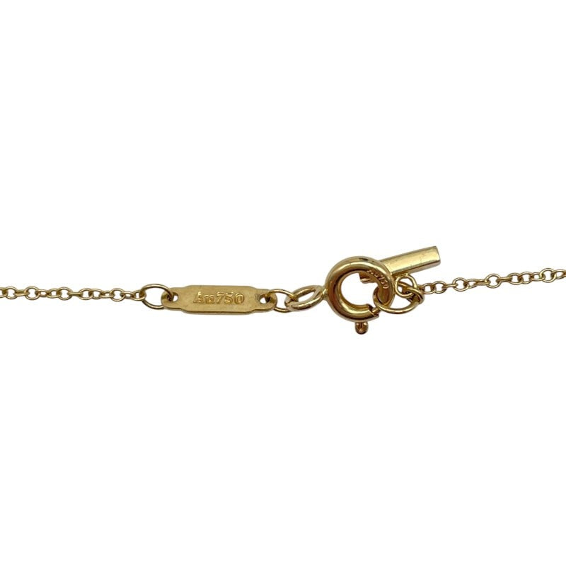 Tiffany & Co. T Smile Small Necklace Gold K18Yg