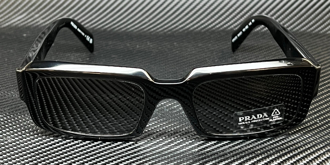 PRADA PR 27ZS 16K08Z Black Dark Grey Men's 54 mm