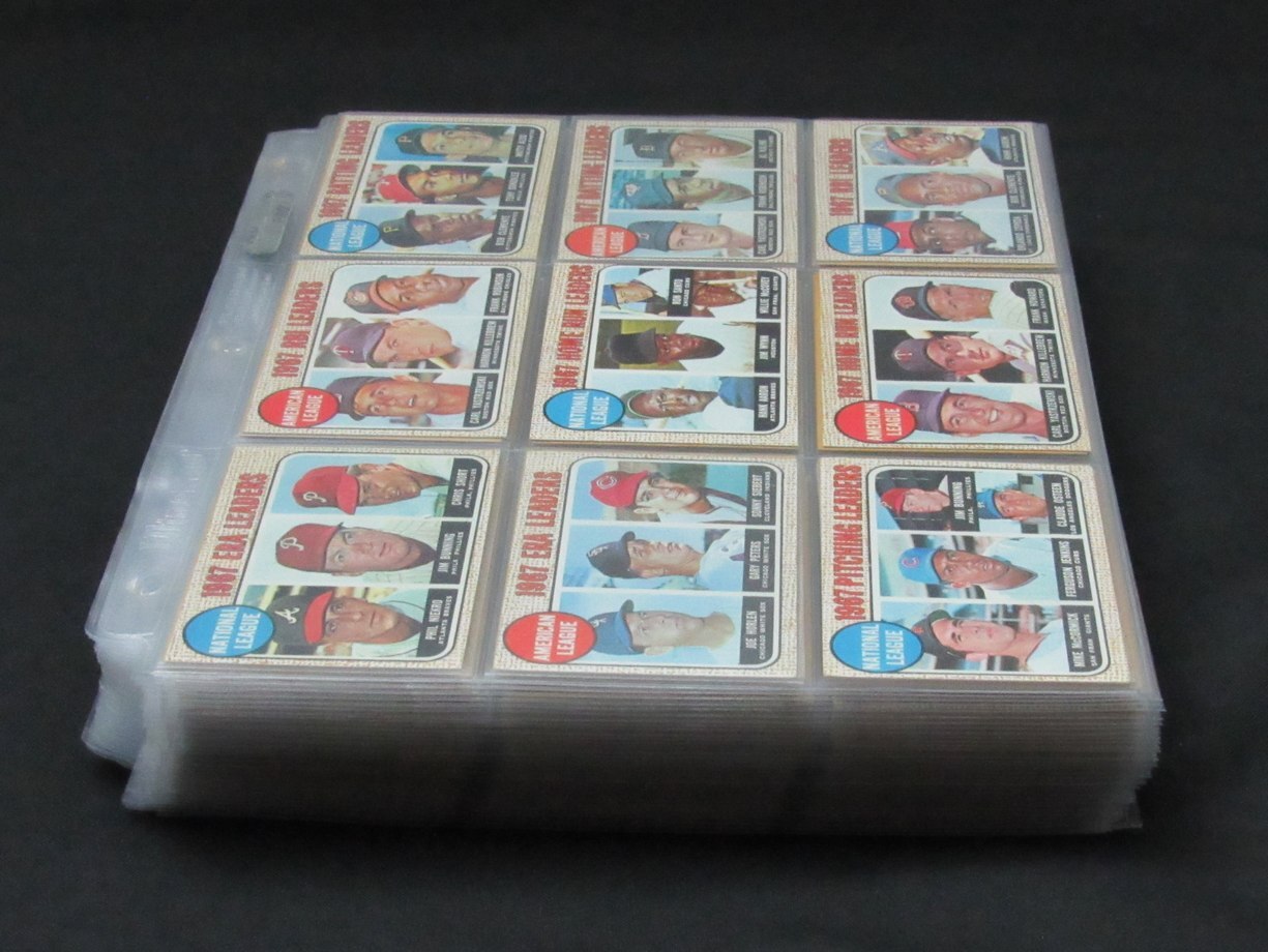 1968 Topps Baseball Card Complete Set (1-598)