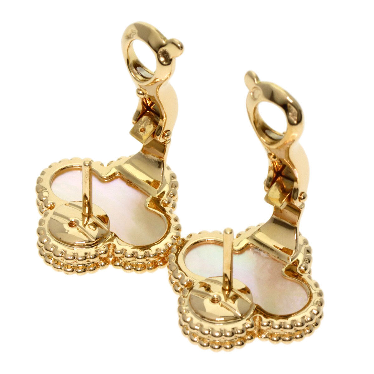 Van Cleef & Arpels Earring Vintage Alhambra K18