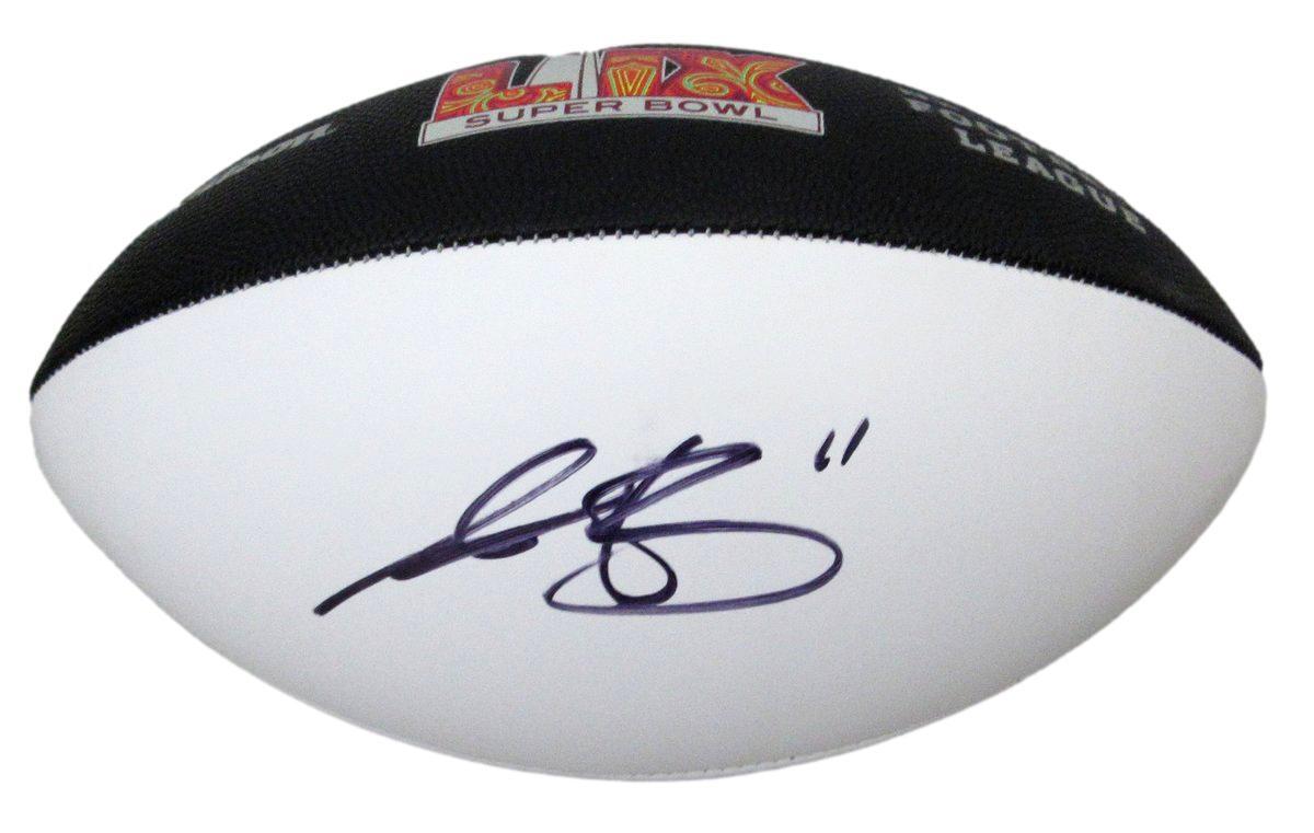A.J. Brown Signed/Auto Super Bowl Lix Logo