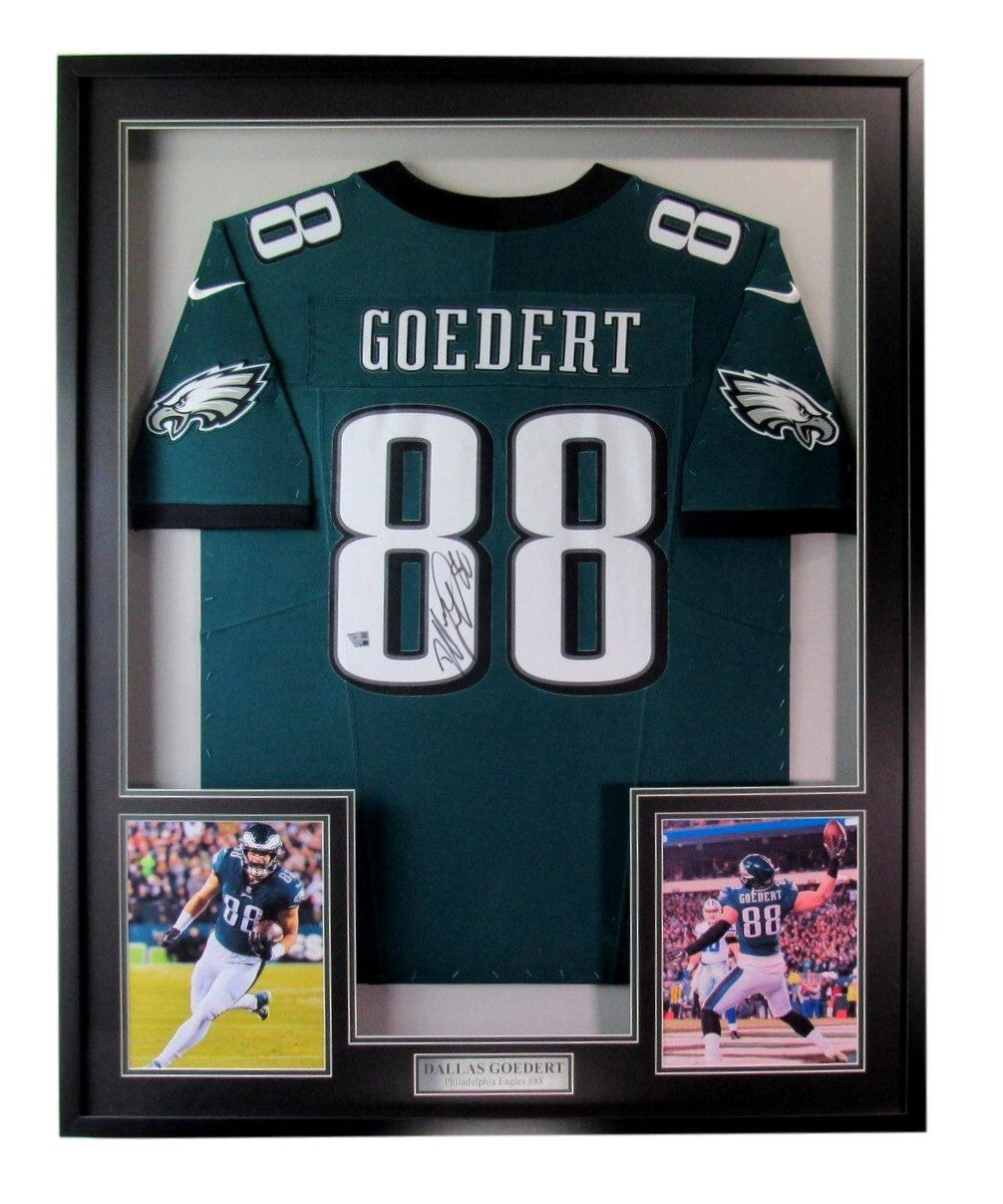 Dallas Goedert Signed Football Jersey