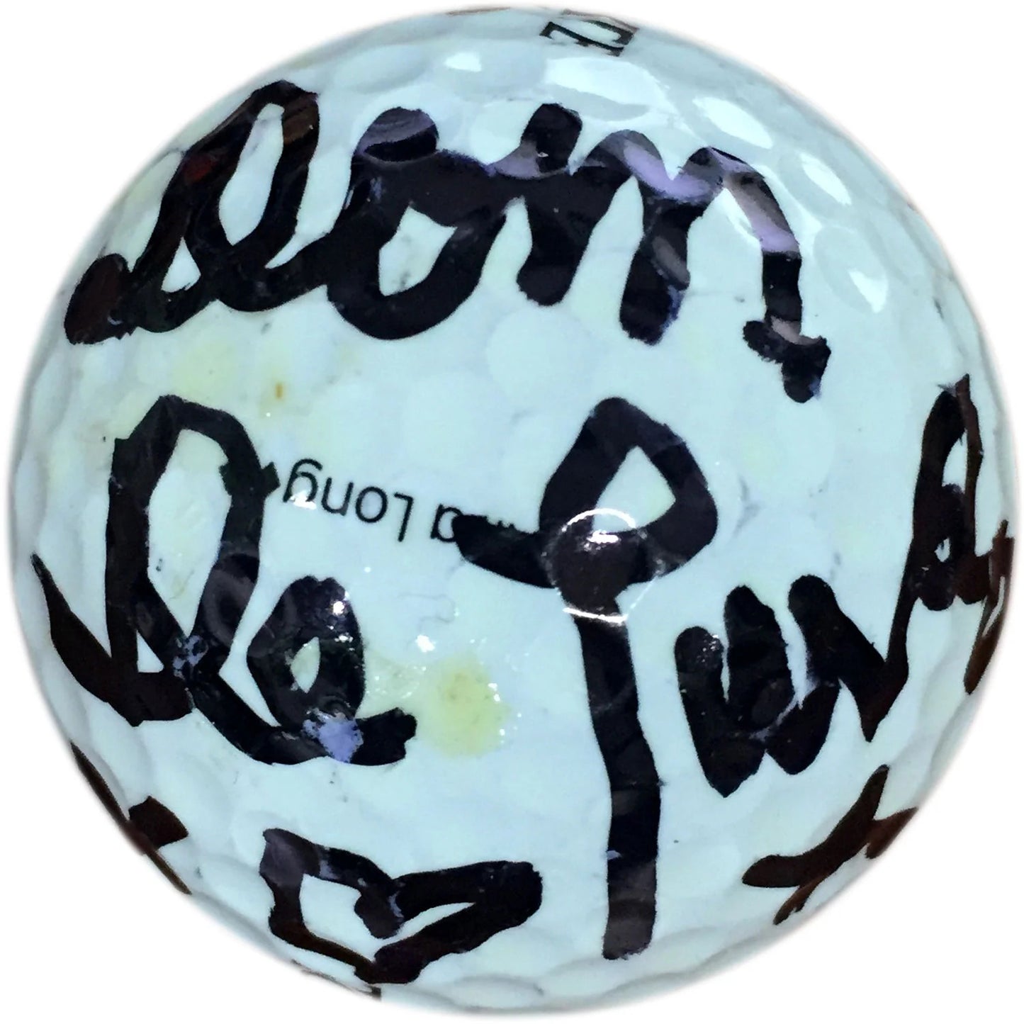 Dom Deluise Autographed Top Flite 1 Xl 2000 Golf Ball