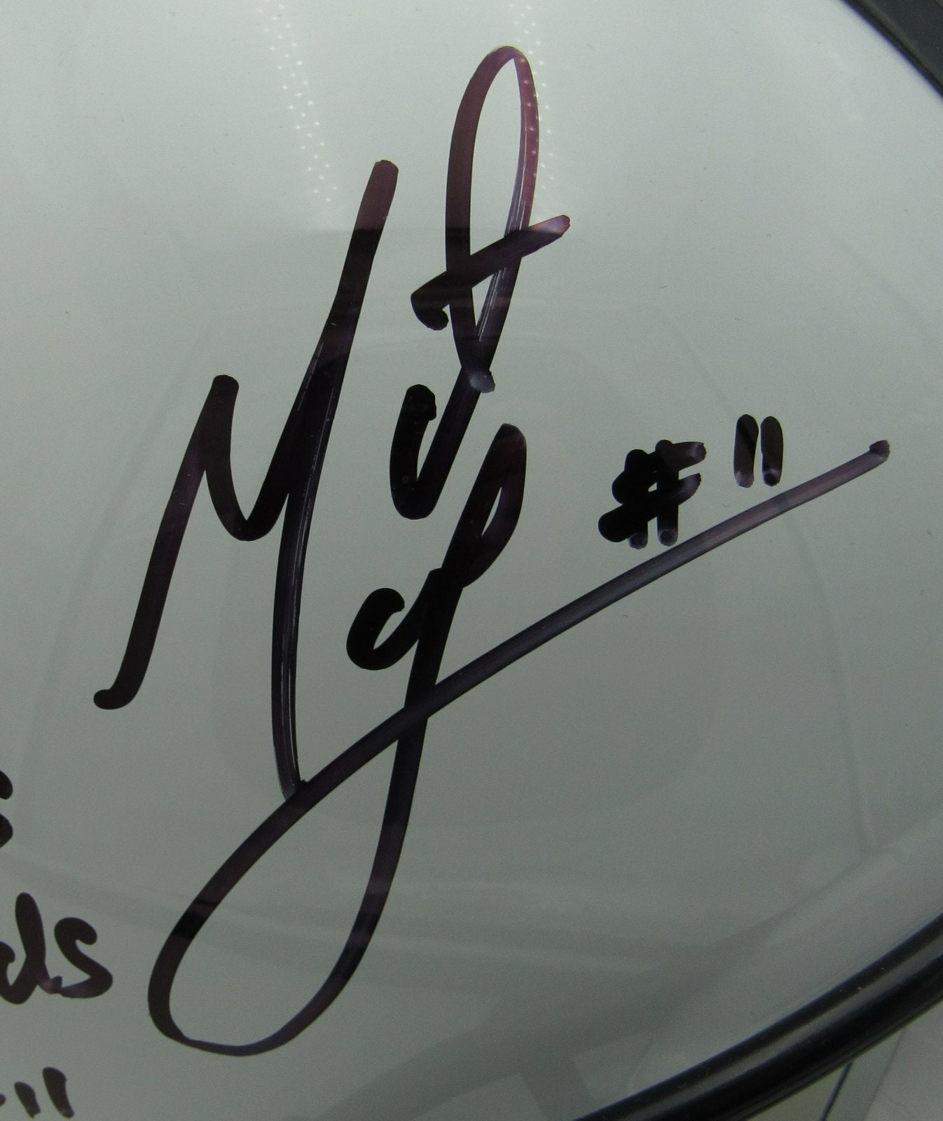 Matt Mcgloin "We Are...Never Quit!!" Autographed
