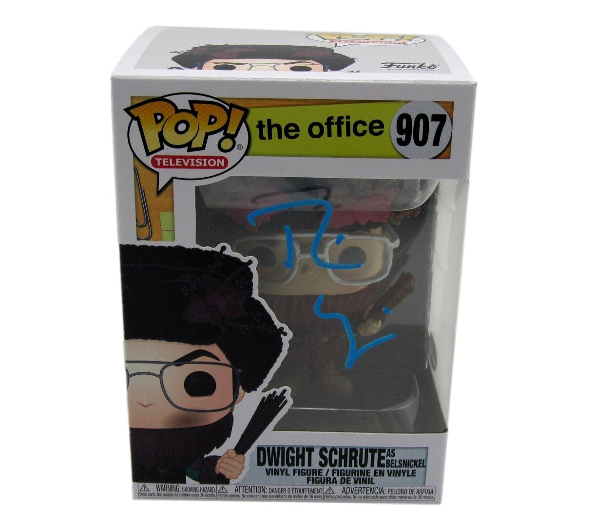Rainn Wilson Autographed Funko Pop! #907 Figurine