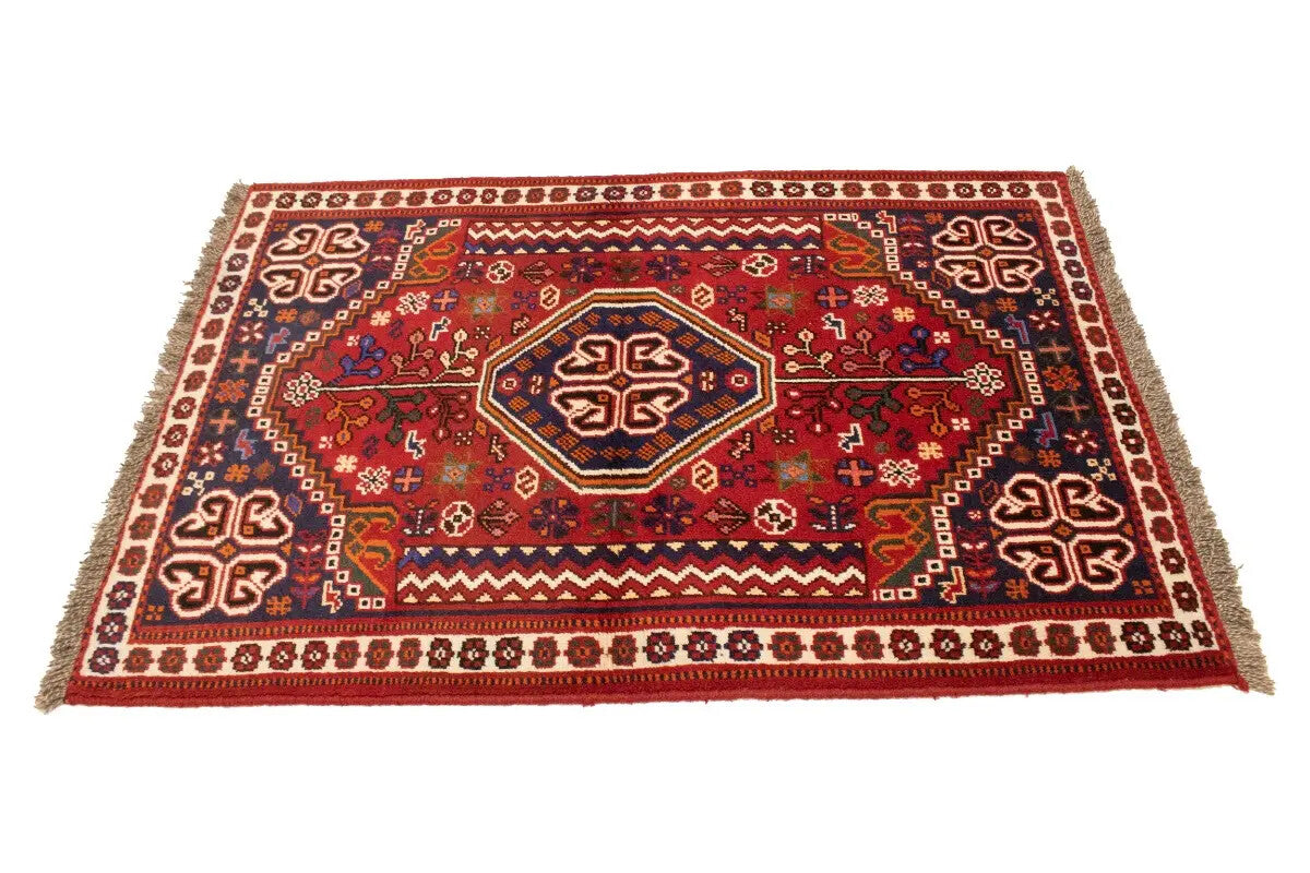 Vintage Style Handmade Tribal Oriental Rug