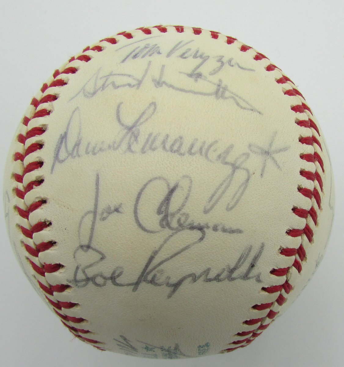 1975 Detroit Tigers Team Signed By 26 Oal